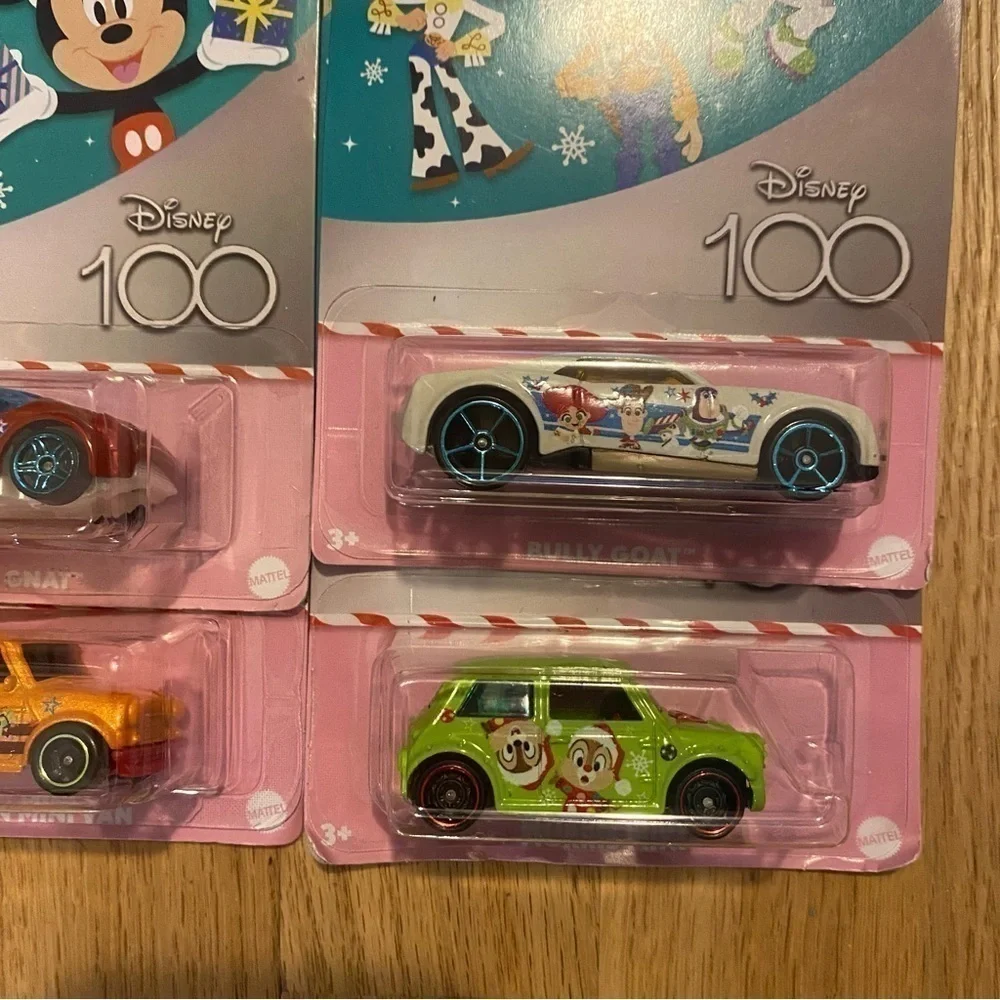Disney 100 Hot Wheels Bundle Christmas Toy Story Monsters Inc Car Chip Dale